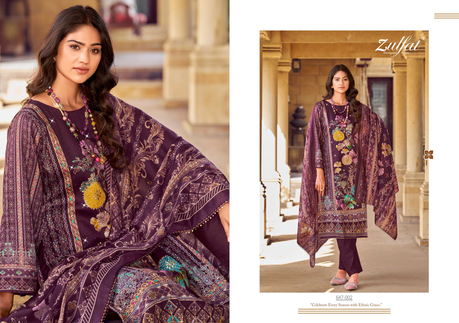 Sangini Vol 6 By Zulfat Printed Jam Cotton Dress Material Exporters In India